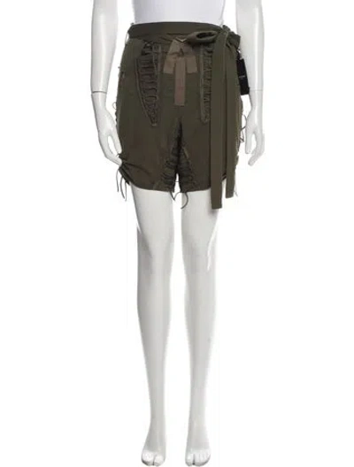 Pre-owned Saint Laurent 2017 Knee-length Shorts In Green