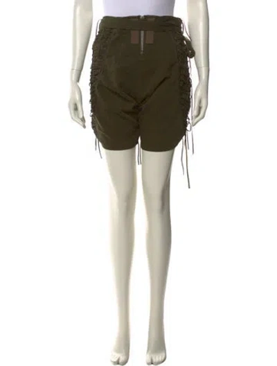 Pre-owned Saint Laurent 2017 Knee-length Shorts In Green