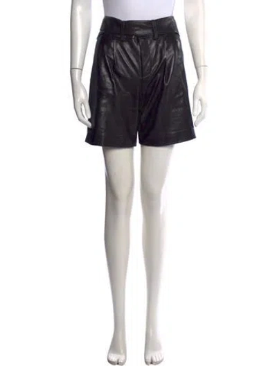 Pre-owned Saint Laurent 2017 Mini Shorts In Black
