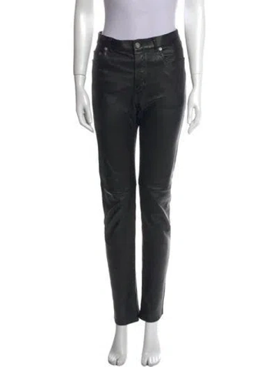 Pre-owned Saint Laurent 2017 Pants In Black