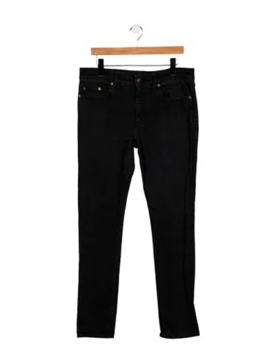 Pre-owned Saint Laurent 2017 Skinny Jeans In Black
