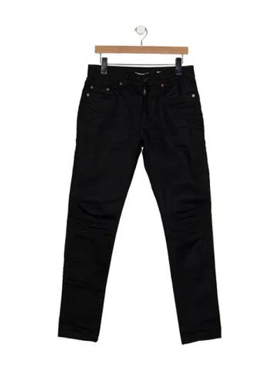 Pre-owned Saint Laurent 2017 Skinny Jeans In Blue
