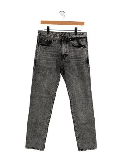 Pre-owned Saint Laurent 2017 Skinny Jeans In Gray