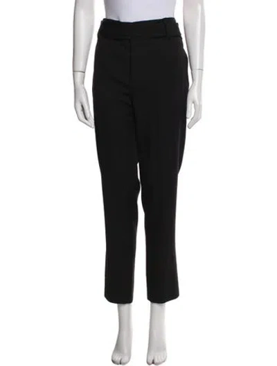 Pre-owned Saint Laurent 2017 Straight Leg Pants In Black