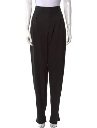 Pre-owned Saint Laurent 2017 Straight Leg Pants In Black