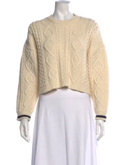 Pre-owned Saint Laurent 2017 Wool Sweater In Neutrals