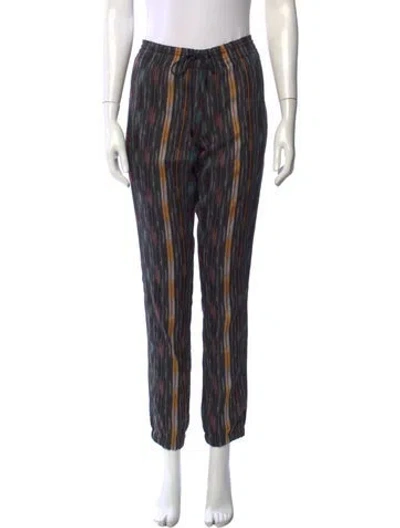 Pre-owned Saint Laurent 2017-2018 Straight Leg Pants In Black