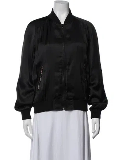 Pre-owned Saint Laurent 2018 Bomber Jacket In Black