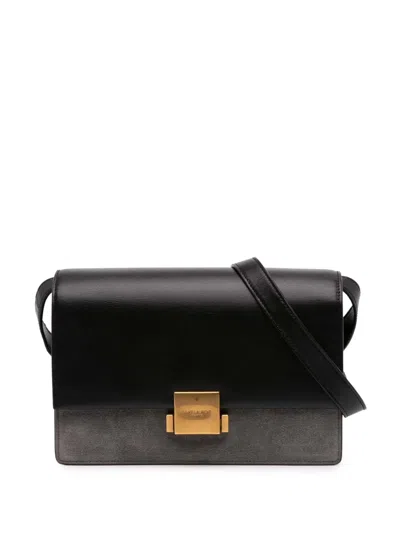 Pre-owned Saint Laurent 2018 Medium Calfskin And Suede Bellechasse Bag Crossbody Bag