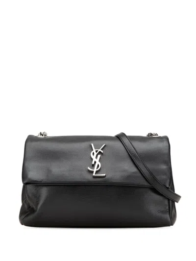 Pre-owned Saint Laurent 2018 Medium Grain De Poudre West Hollywood Crossbody Bag