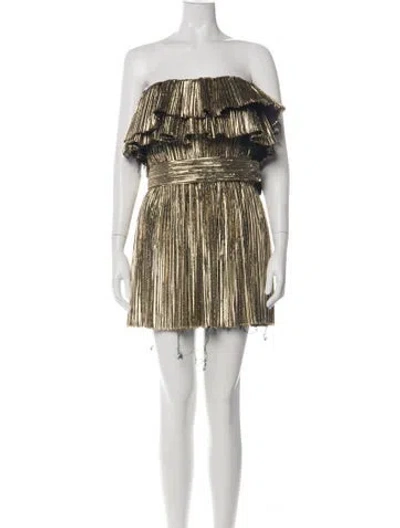 Pre-owned Saint Laurent 2018 Mini Dress