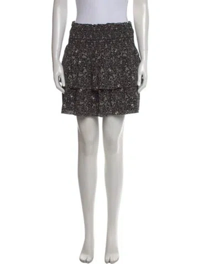 Pre-owned Saint Laurent 2018 Mini Skirt In Black