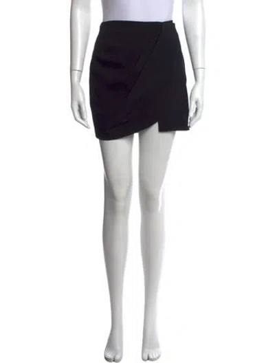 Pre-owned Saint Laurent 2018 Mini Skirt In Black