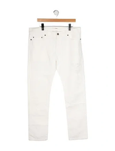 Pre-owned Saint Laurent 2018 Pants In White
