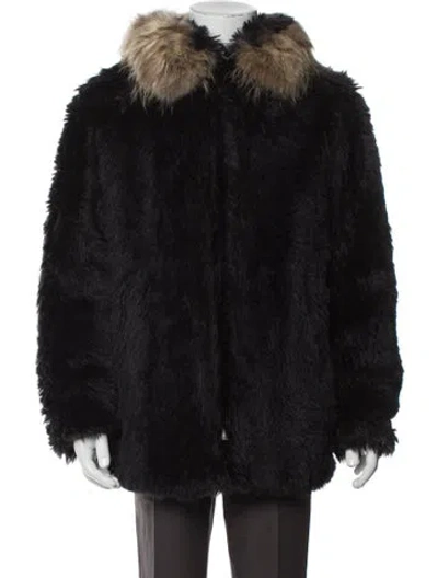 Pre-owned Saint Laurent 2018 Parka W/ Tags In Black