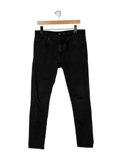Pre-owned Saint Laurent 2018 Skinny Jeans In Black