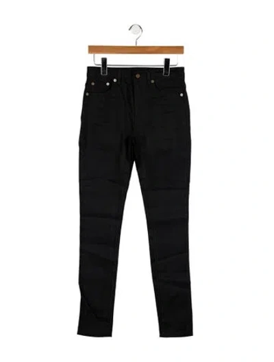 Pre-owned Saint Laurent 2018 Skinny Leg Jeans W/ Tags In Black
