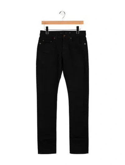 Pre-owned Saint Laurent 2018 Slim Fit Jeans W/ Tags In Black