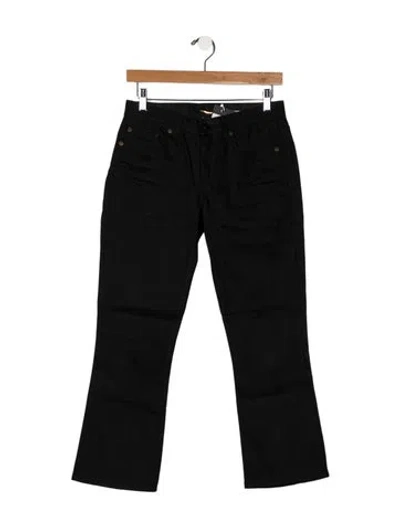 Pre-owned Saint Laurent 2018 Straight Leg Jeans In Black