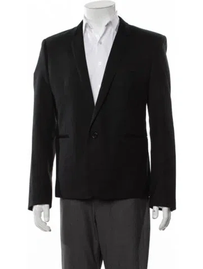 Pre-owned Saint Laurent 2018 Wool Blazer In Black