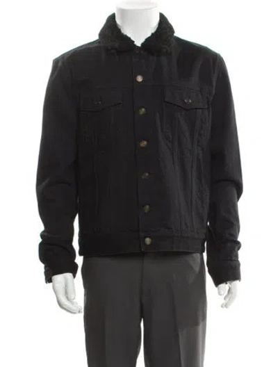 Pre-owned Saint Laurent 2018-2019 Trucker Jacket In Gray