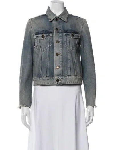 Pre-owned Saint Laurent 2019 Denim Jacket In Blue