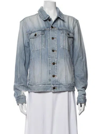 Pre-owned Saint Laurent 2019 Denim Jacket In Blue