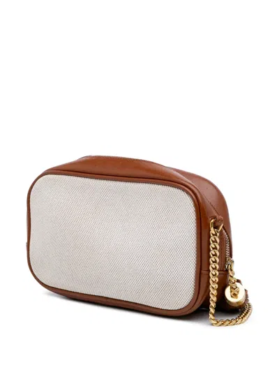 Pre-owned Saint Laurent 2019 Mini Canvas Monogram Lou Camera Bag Crossbody Bag