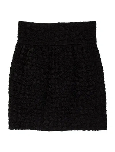 Pre-owned Saint Laurent 2019 Mini Skirt In Black