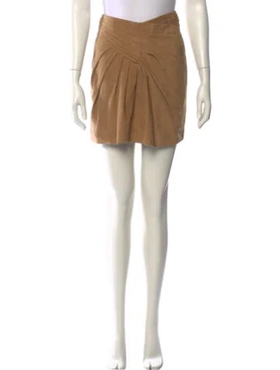 Pre-owned Saint Laurent 2019 Mini Skirt In Neutral