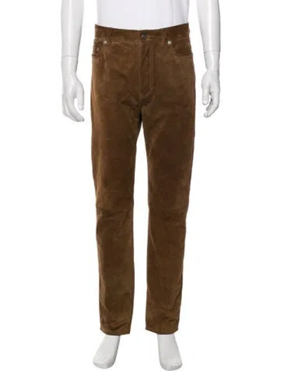 Pre-owned Saint Laurent 2019 Pants In Brown