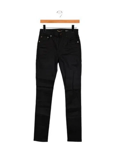 Pre-owned Saint Laurent 2019 Skinny Leg Jeans In Black