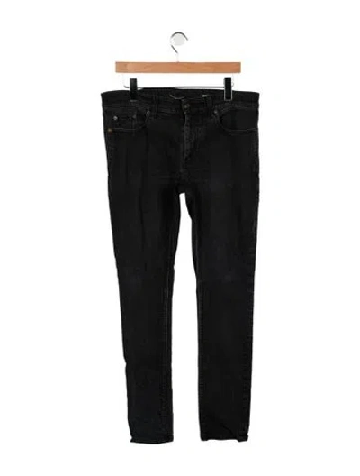 Pre-owned Saint Laurent 2019 Slim Fit Jeans In Black