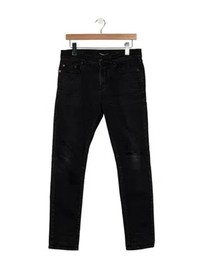 Pre-owned Saint Laurent 2019 Slim Fit Jeans In Blue