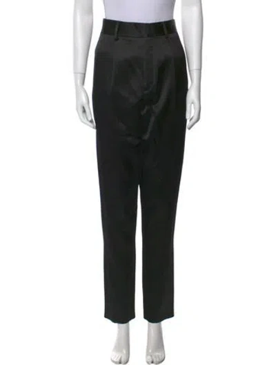 Pre-owned Saint Laurent 2019 Straight Leg Pants In Black