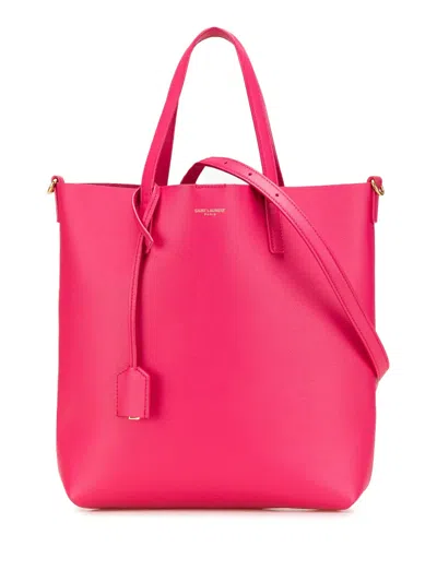 Pre-owned Saint Laurent 2019 Toy Leather North South Shopping Tote Satchel