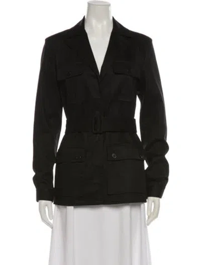 Pre-owned Saint Laurent 2019 Utility Jacket In Black