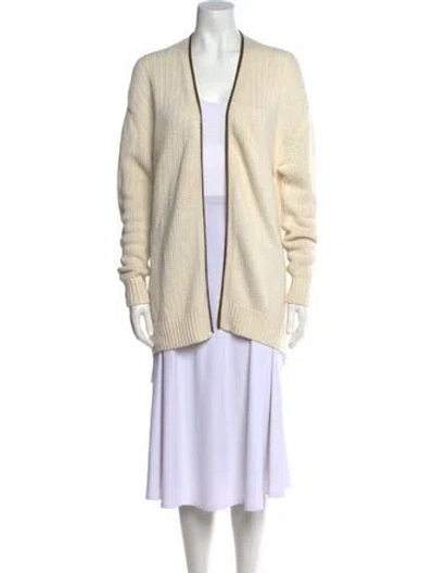 Pre-owned Saint Laurent 2019 Wool Sweater In White