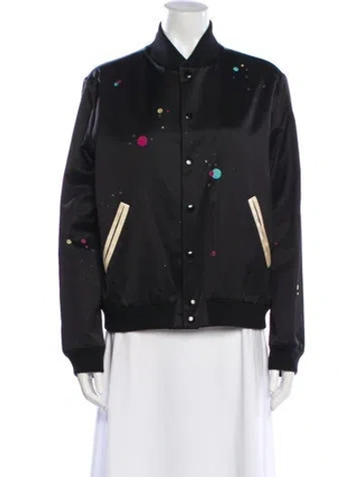 Pre-owned Saint Laurent 2019-2020 Bomber Jacket In Black