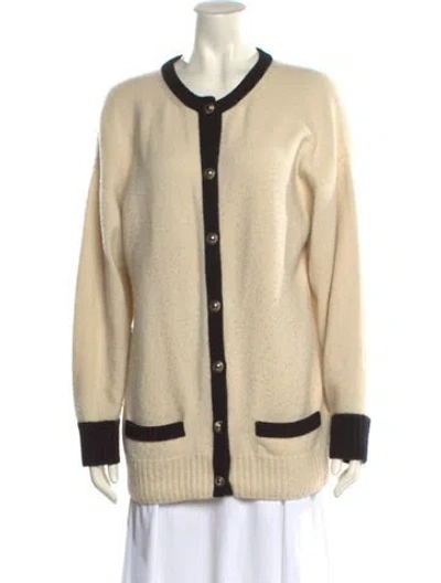 Pre-owned Saint Laurent 2020 Cashmere Sweater In Neutral