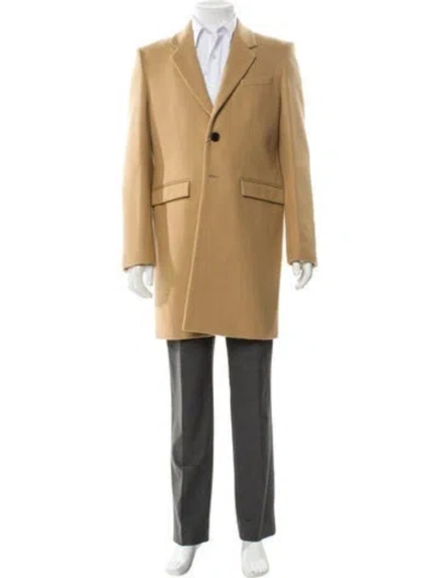 Pre-owned Saint Laurent 2020 Chesterfield Overcoat W/ Tags In Neutral