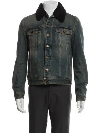 Pre-owned Saint Laurent 2020 Denim Jacket In Blue