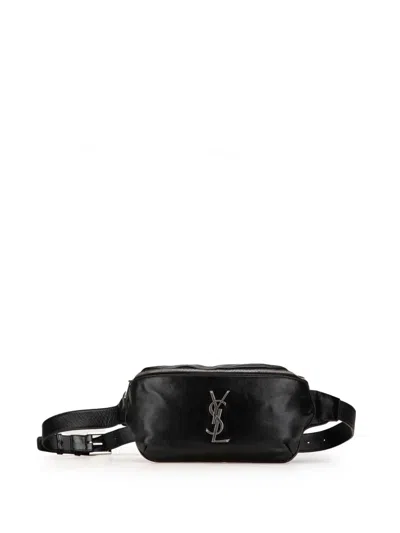 Pre-owned Saint Laurent 2020 Leather Monogram Belt Bag