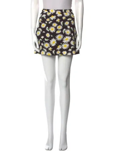 Pre-owned Saint Laurent 2020 Mini Skirt In Multi