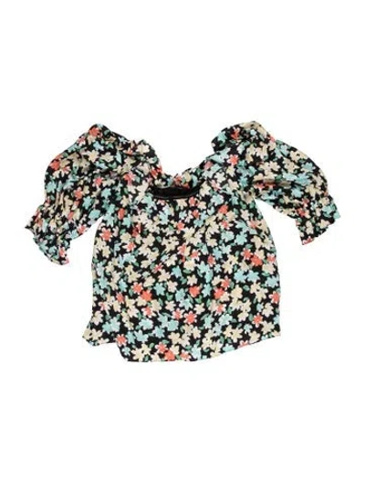 Pre-owned Saint Laurent 2020 Silk Blouse W/ Tags In Multicolor