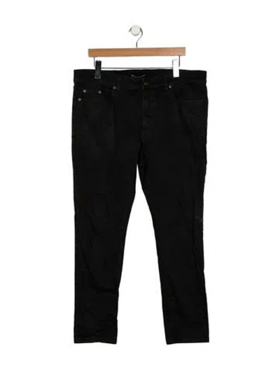 Pre-owned Saint Laurent 2020 Skinny Jeans In Black