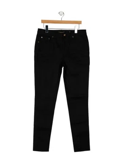 Pre-owned Saint Laurent 2020 Skinny Jeans In Black