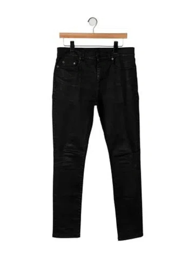 Pre-owned Saint Laurent 2020 Skinny Jeans In Black