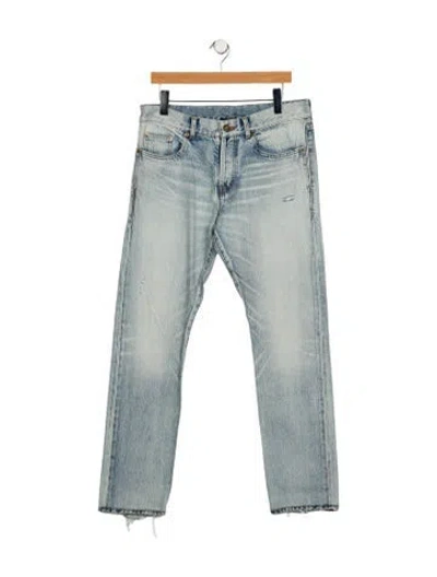 Pre-owned Saint Laurent 2020 Skinny Jeans In Blue
