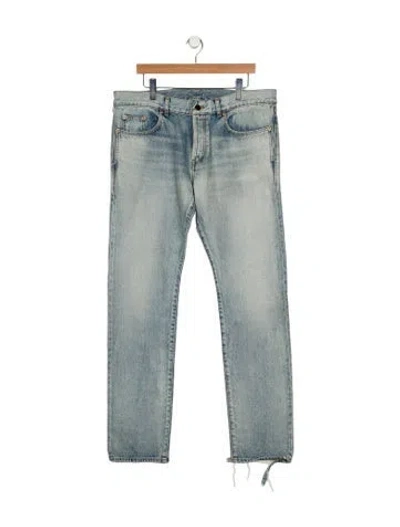 Pre-owned Saint Laurent 2020 Skinny Jeans In Blue
